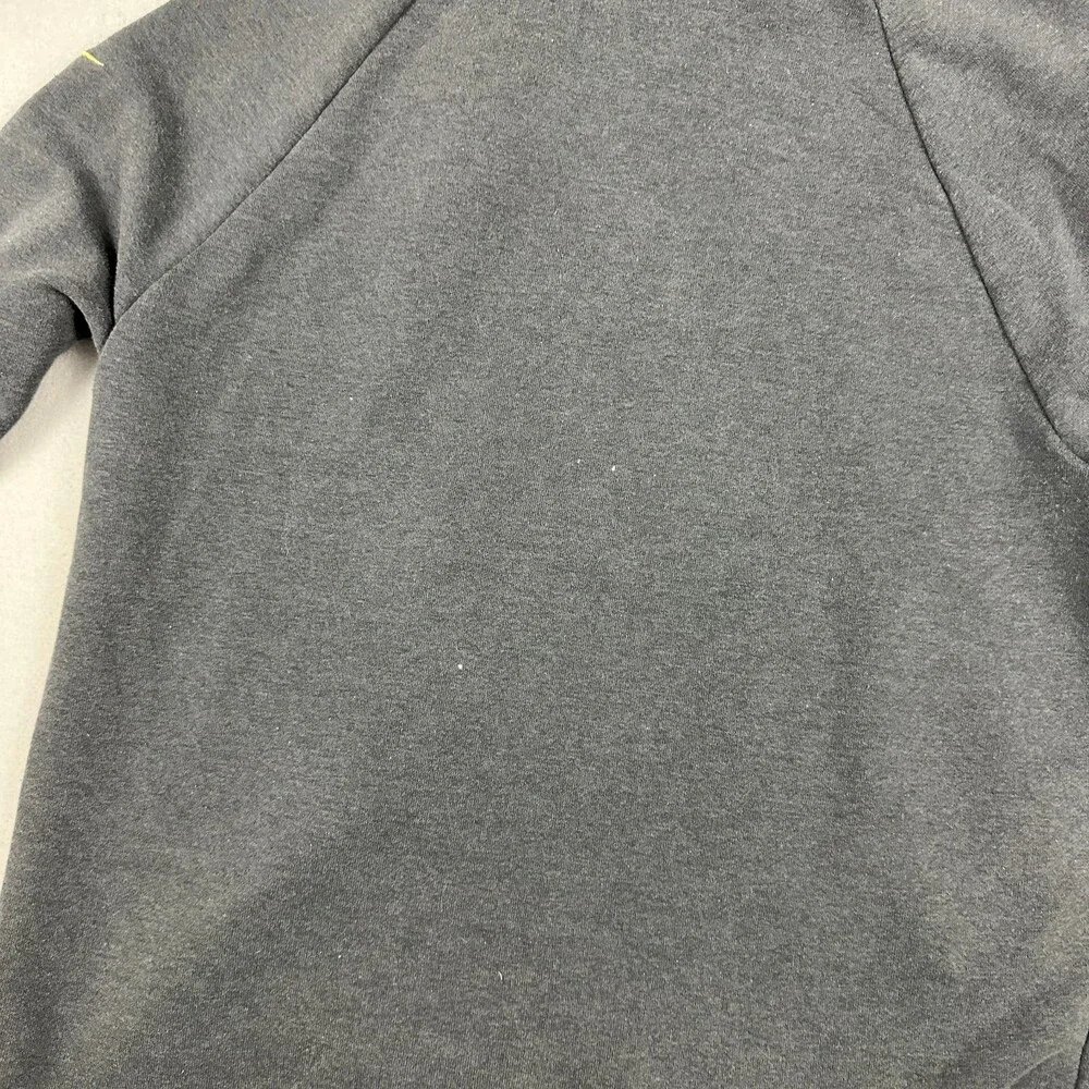 Carolina Panthers Hoodie Women Small Gray Nike On Field Salute Service Collar *